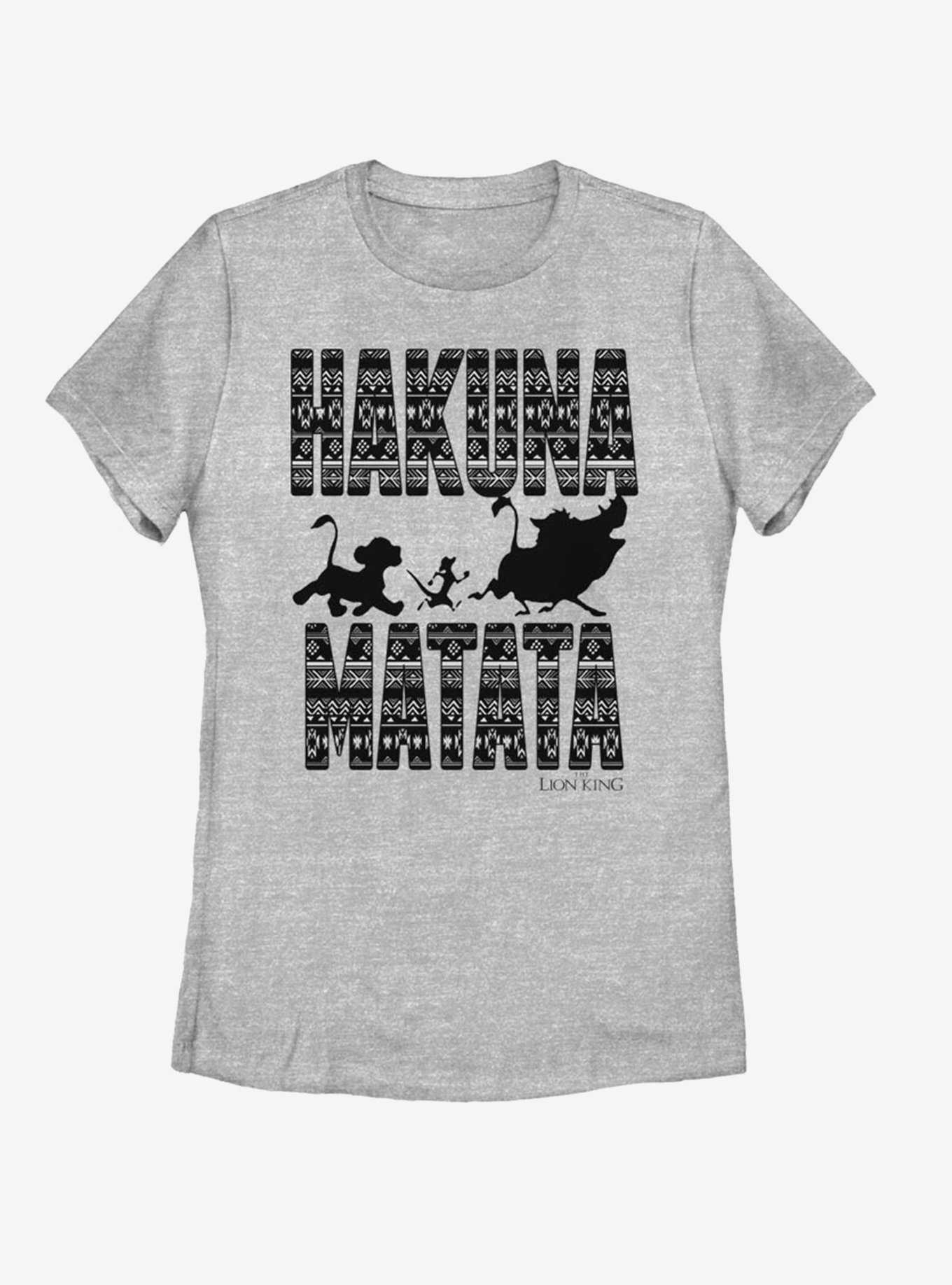 Disney The Lion King Hakuna Print Womens T-Shirt, , hi-res