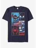 Marvel Spider-Man Comic Spiders T-Shirt, NAVY, hi-res