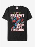 Marvel Spider-Man Present Senses T-Shirt, BLACK, hi-res