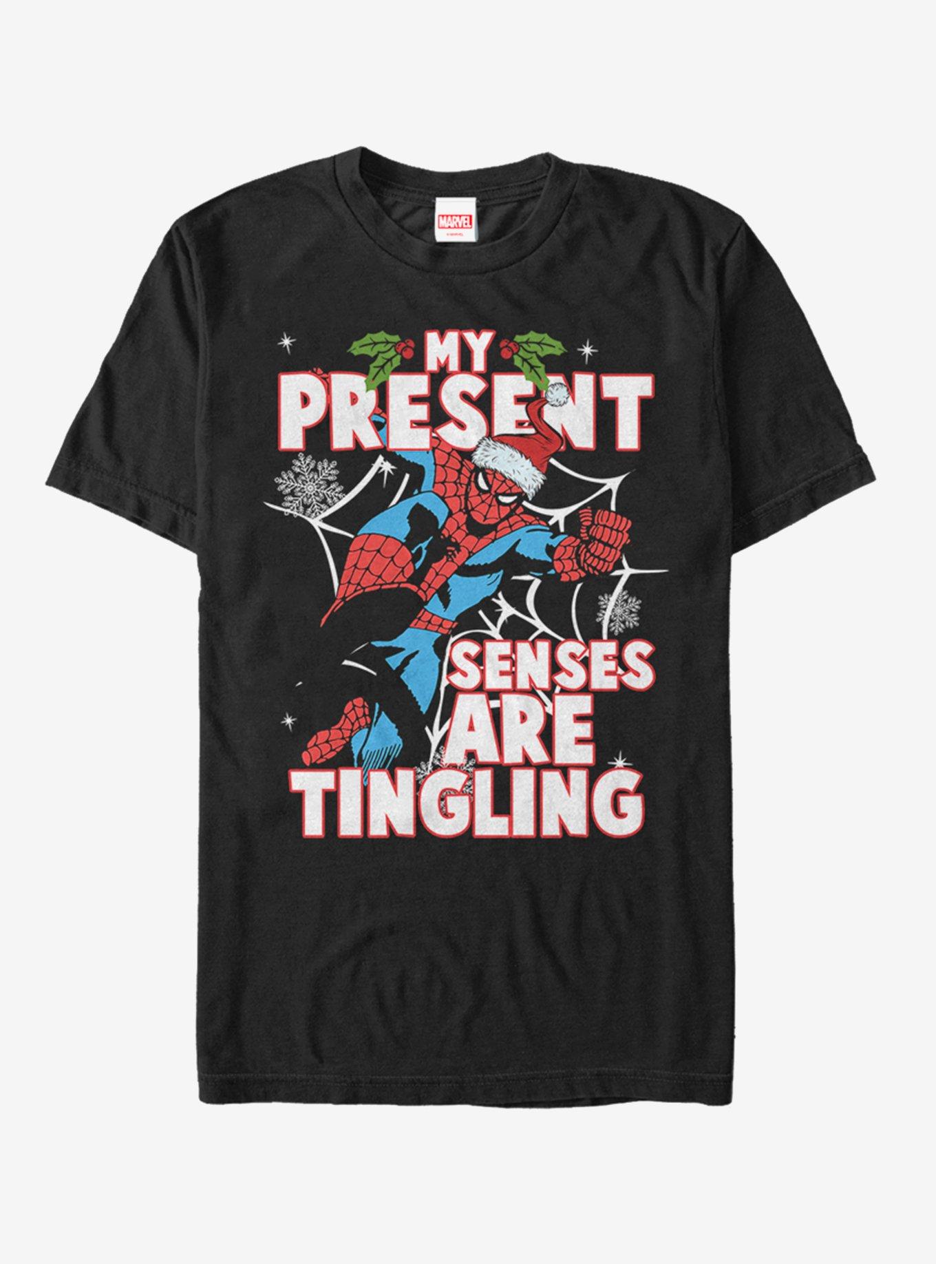 Marvel Spider-Man Present Senses T-Shirt, , hi-res