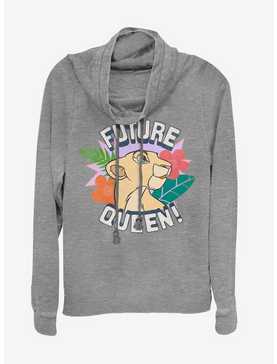 Disney The Lion King Future Queen Cowlneck Long-Sleeve Womens Top , , hi-res