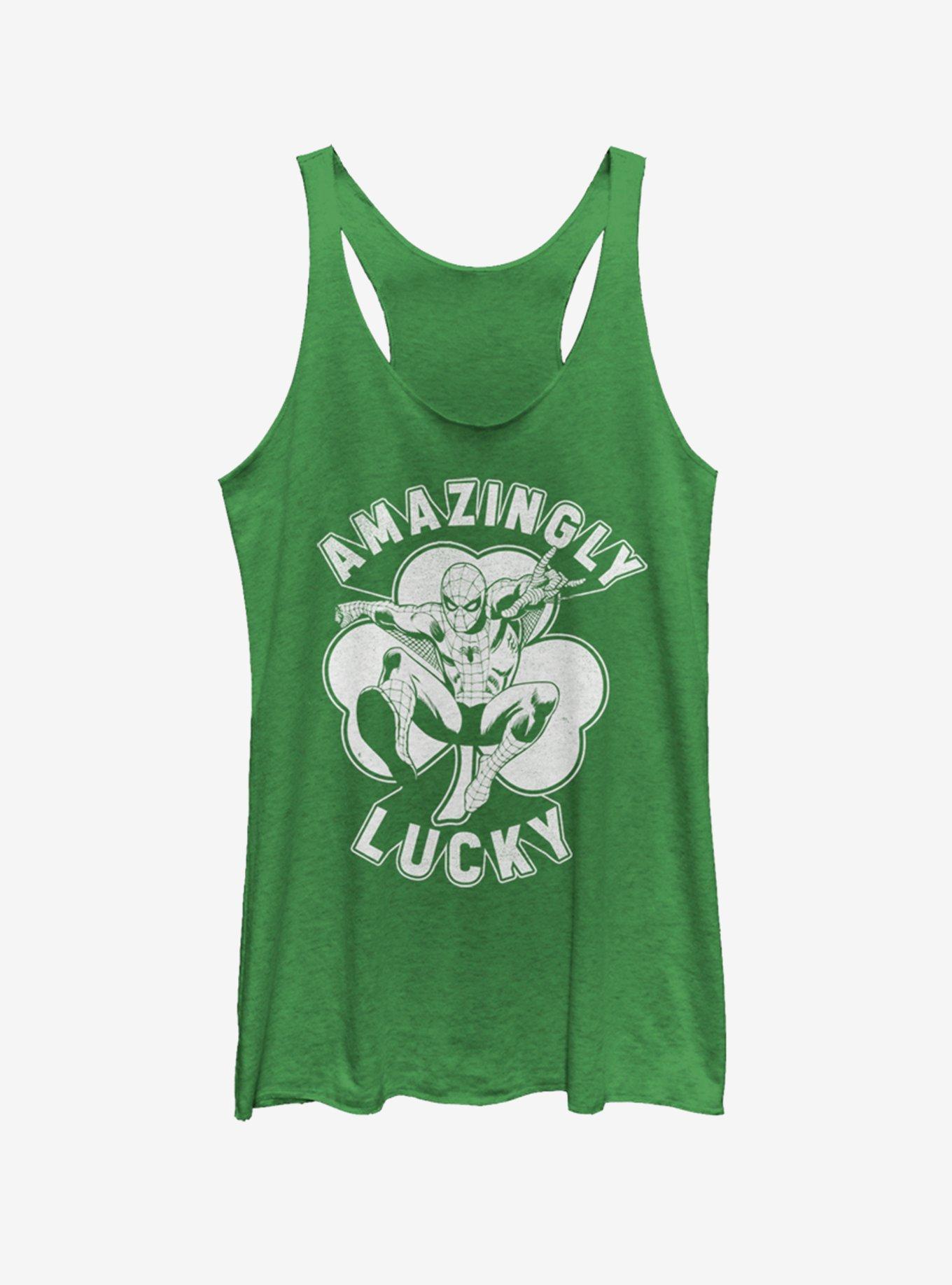 Marvel Spider-Man Lucky Spidey Womens Tank Top