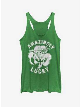 Marvel Spider-Man Lucky Spidey Womens Tank Top, , hi-res