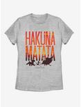 Disney The Lion King Sunset Matata Womens T-Shirt, ATH HTR, hi-res