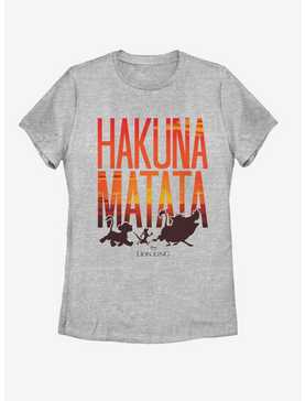 Disney The Lion King Sunset Matata Womens T-Shirt, , hi-res