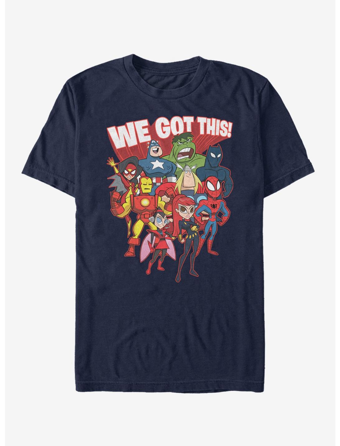 Marvel Avengers We Got This T-Shirt, NAVY, hi-res