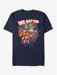Marvel Avengers We Got This T-Shirt, NAVY, hi-res