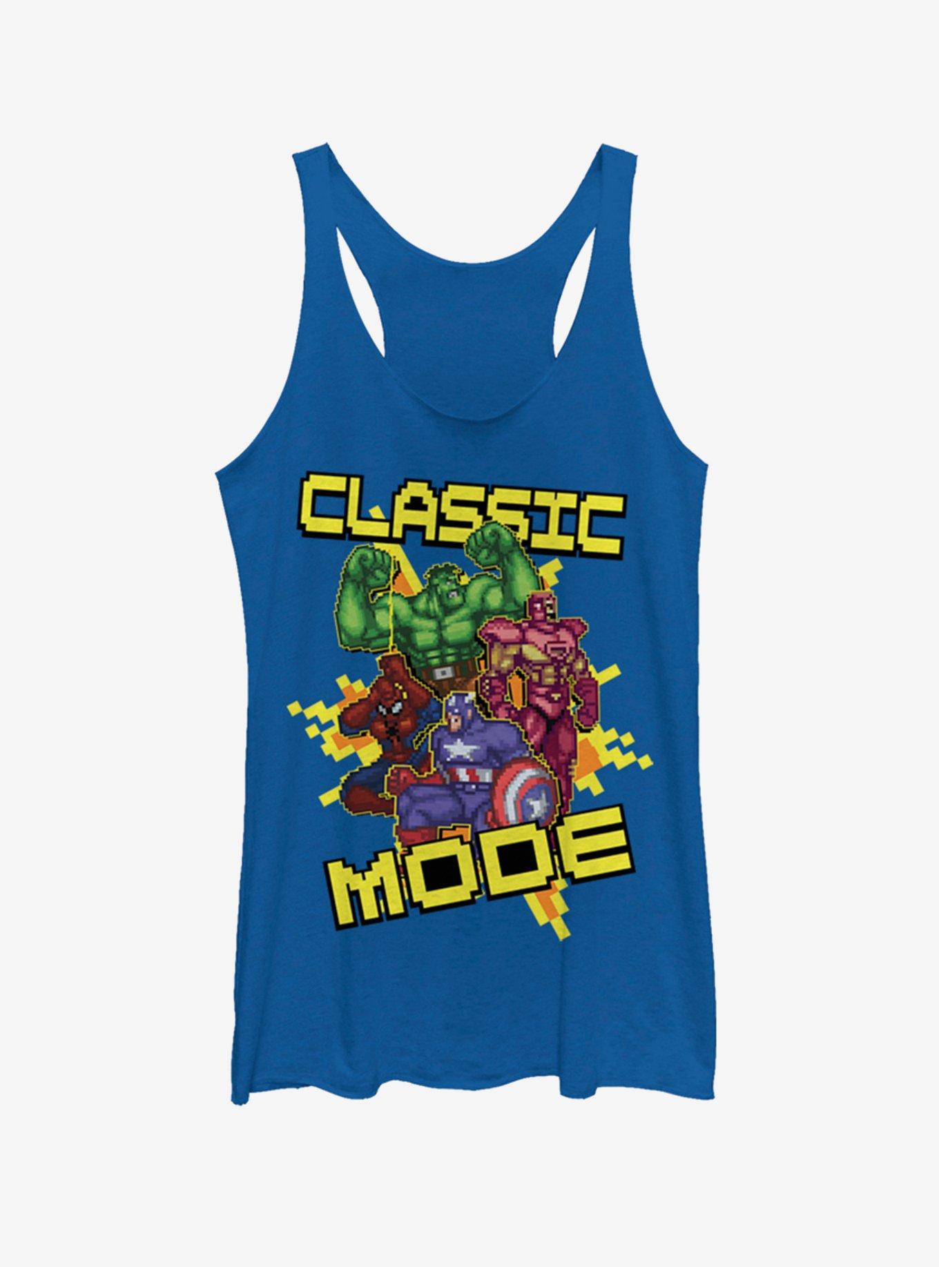 Marvel Avengers Classic Pixel Mode Womens Tank Top, , hi-res