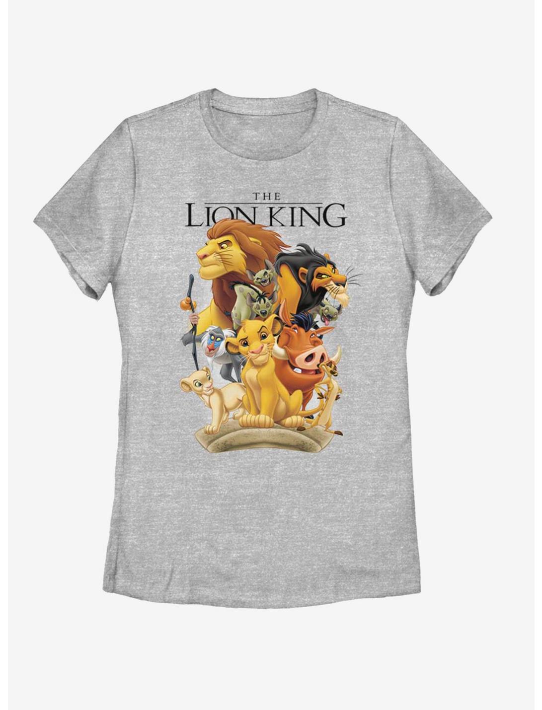 Disney The Lion King Tall Cast Womens T-Shirt, ATH HTR, hi-res
