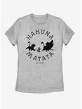 Disney The Lion King Hakuna Round Womens T-Shirt, ATH HTR, hi-res