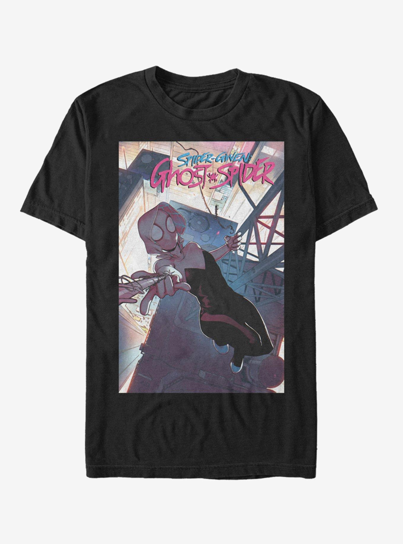 Marvel Spider-Man Spider-Gwen T-Shirt, BLACK, hi-res