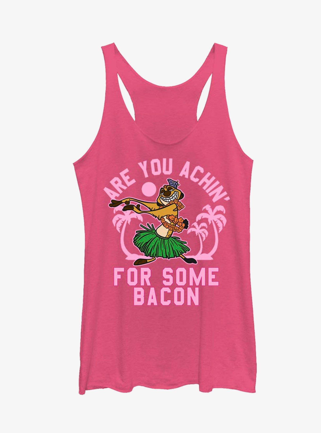 Disney The Lion King Bacon Achin Womens Tank Top, , hi-res