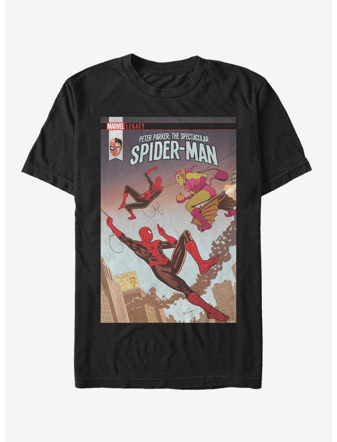 Marvel Spider-Man Peter Goblin  T-Shirt, BLACK, hi-res