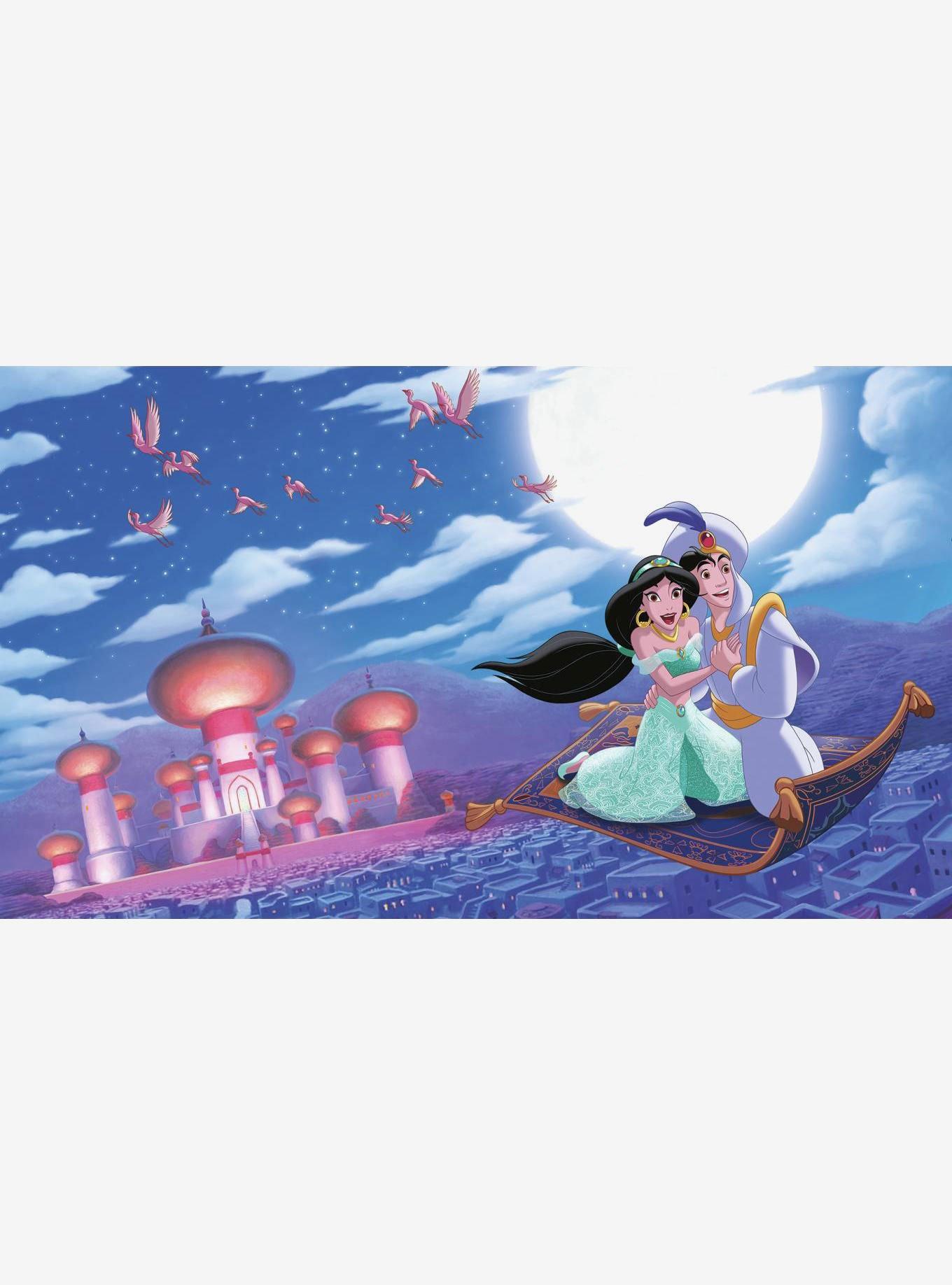 Disney Princess Aladdin 'A Whole New World'  Chair Rail Prepasted Mural, , hi-res