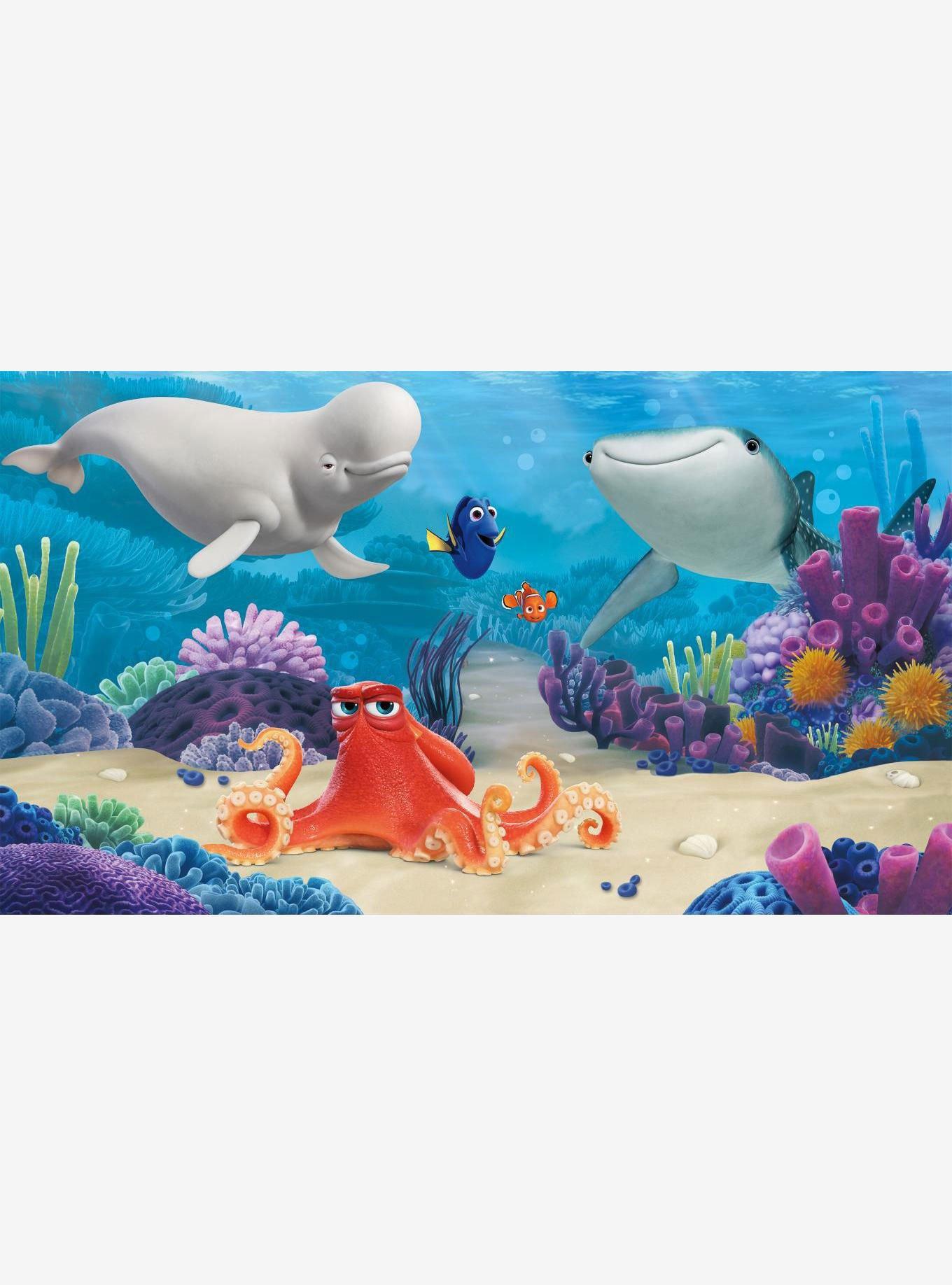 Disney Pixar Finding Dory Chair Rail Prepasted Mural, , hi-res