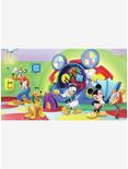 Disney Mickey & Friends Clubhouse Capers Chair Rail Prepasted Mural, , hi-res