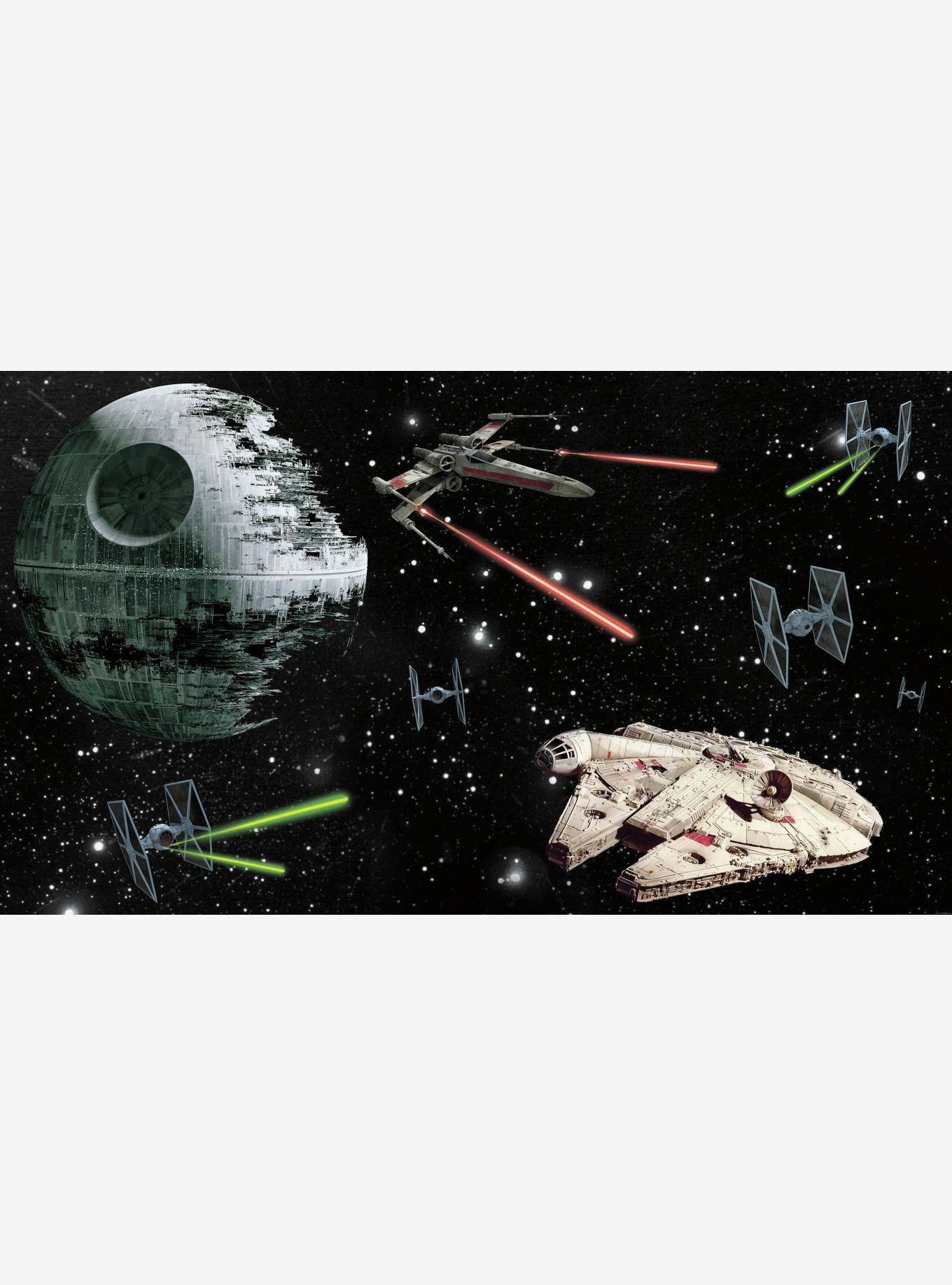 Star Wars Classic Vehicles Chair Rail Prepasted Mural, , hi-res