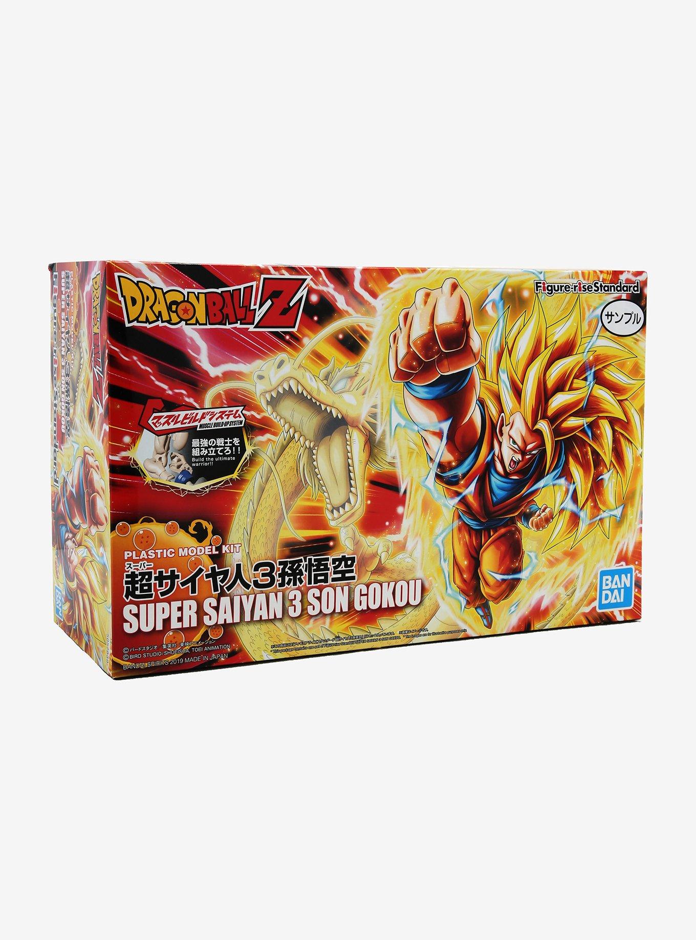 Bandai Dragon Ball Z Figure-rise Standard Super Saiyan 3 Gokou Model Kit, , hi-res