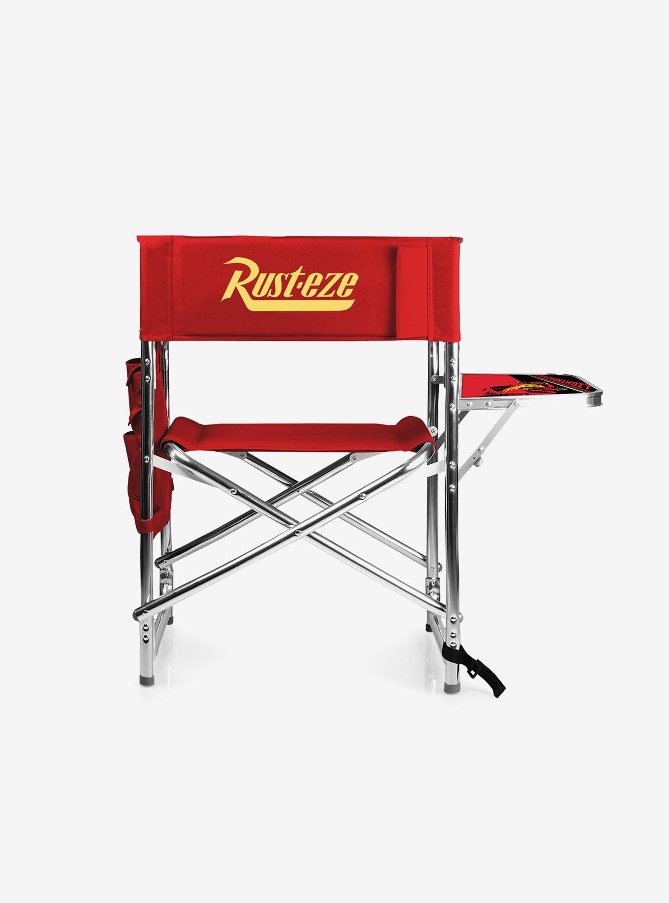 Lightning mcqueen folding 2025 table and chairs