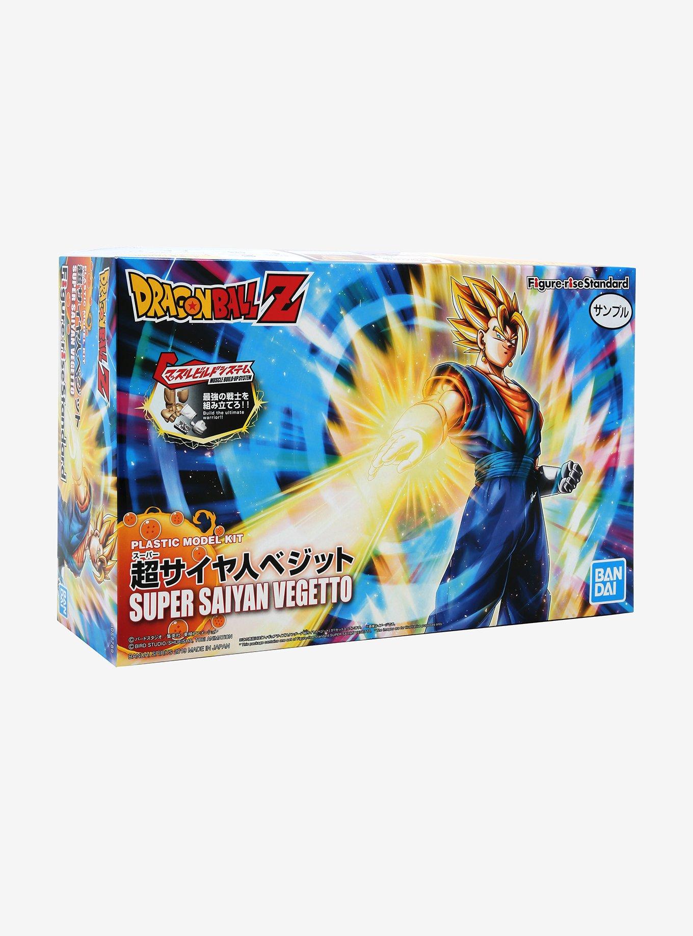 Bandai Dragon Ball Z Figure-rise Standard Super Saiyan Vegetto Model Kit, , hi-res