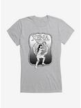 Xena Warrior Princess Sketch Girls T-Shirt, HEATHER, hi-res