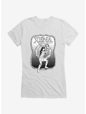 Xena Warrior Princess Sketch Girls T-Shirt, WHITE, hi-res