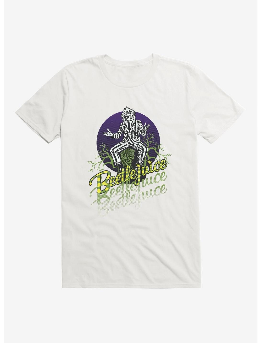 Beetlejuice Branches T-Shirt, WHITE, hi-res