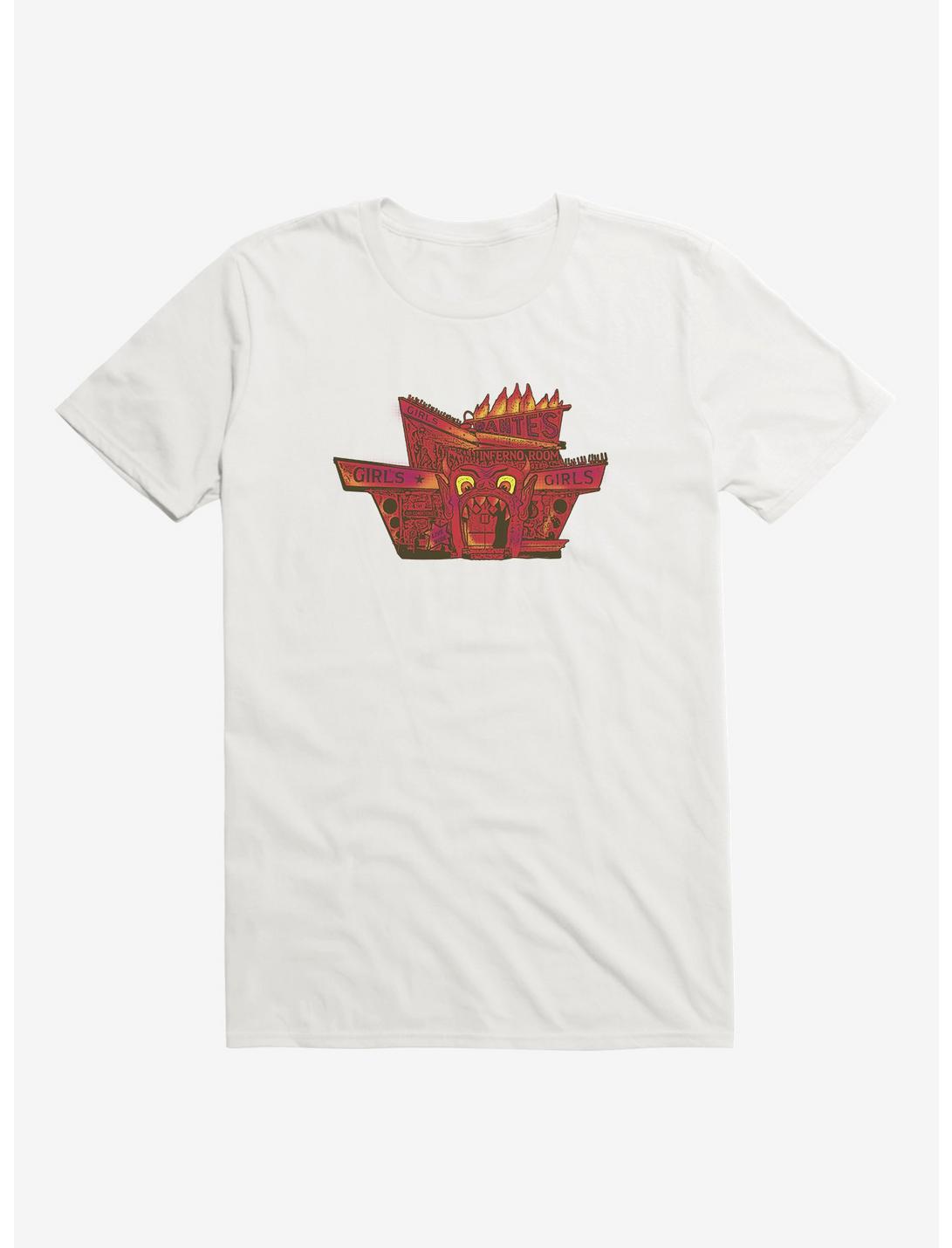 Beetlejuice Dantes Inferno Room T-Shirt, WHITE, hi-res
