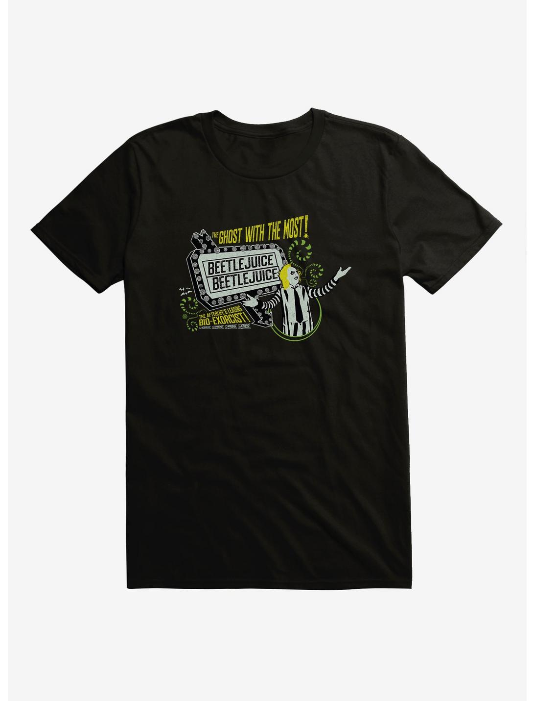 Beetlejuice Ghost With The Most T-Shirt, BLACK, hi-res