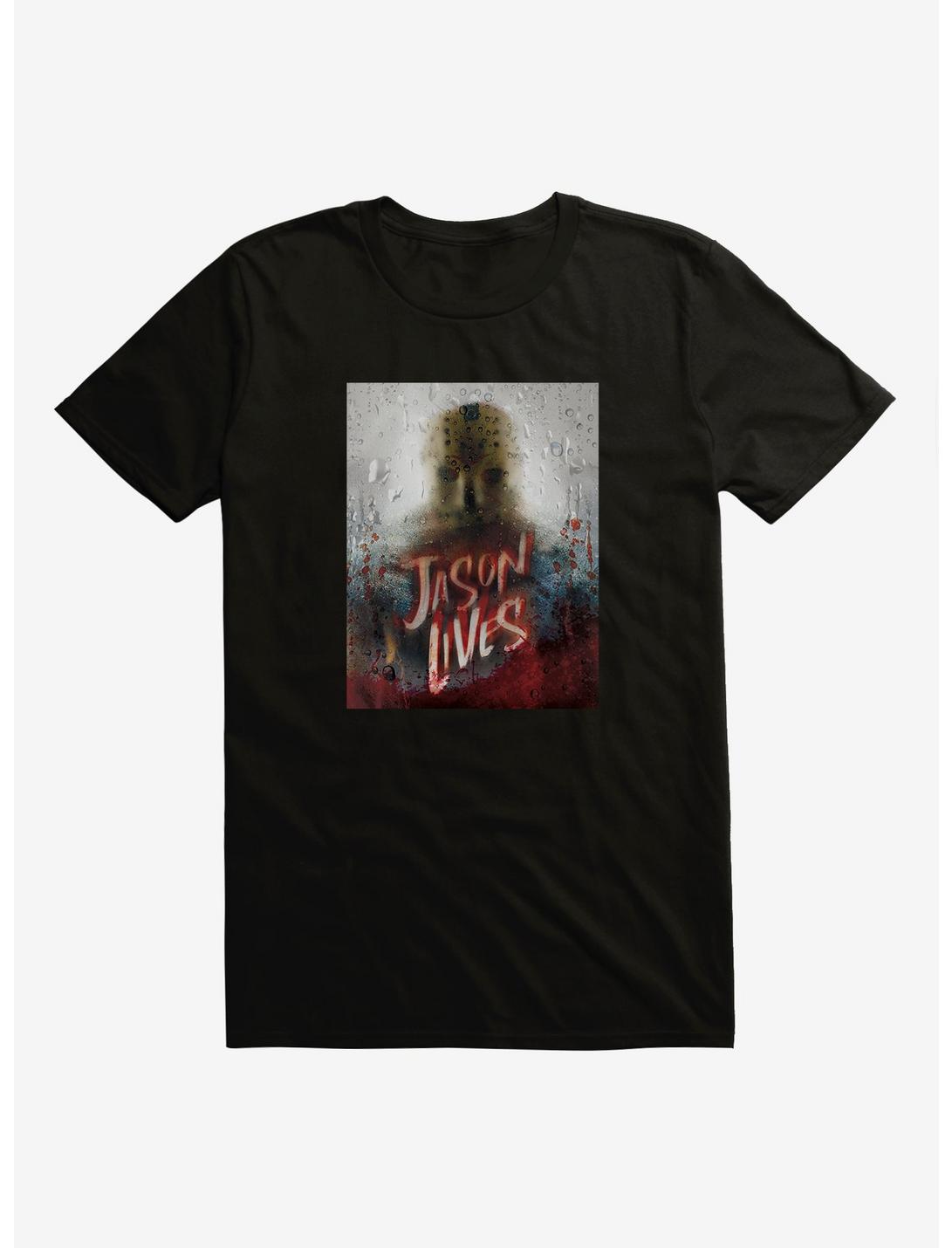 Friday The 13th Jason Lives T-Shirt, BLACK, hi-res
