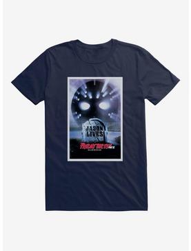 Plus Size Friday The 13th Jason Lives Poster T-Shirt, , hi-res