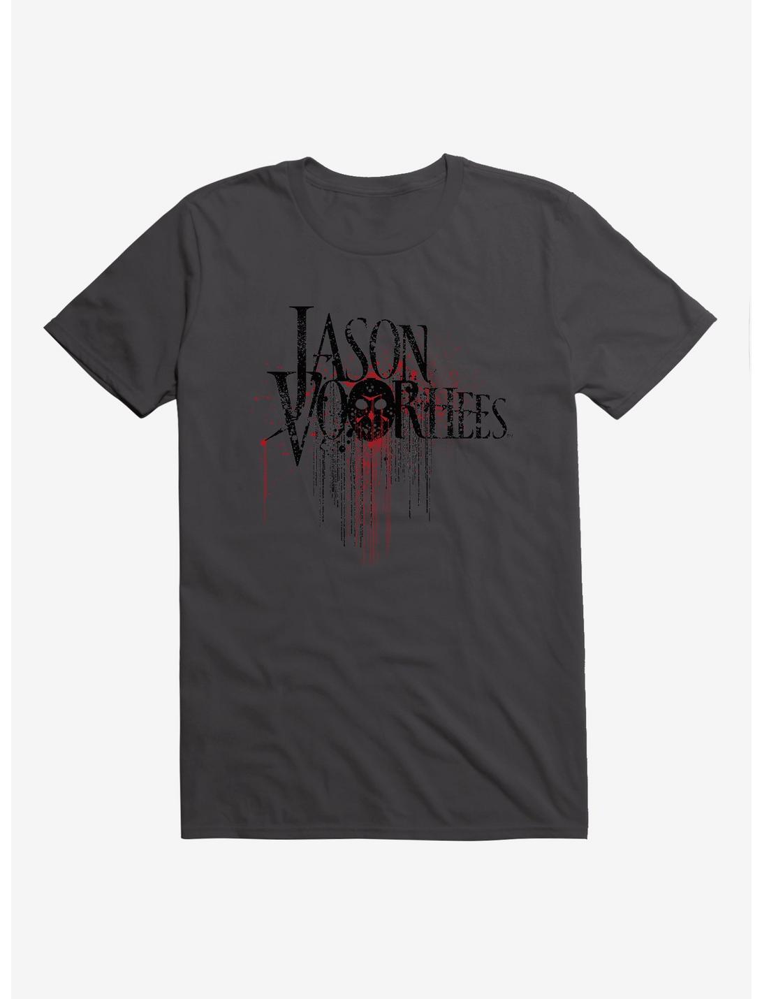 Friday The 13th Jason Voorhees T-Shirt, DARK GREY, hi-res