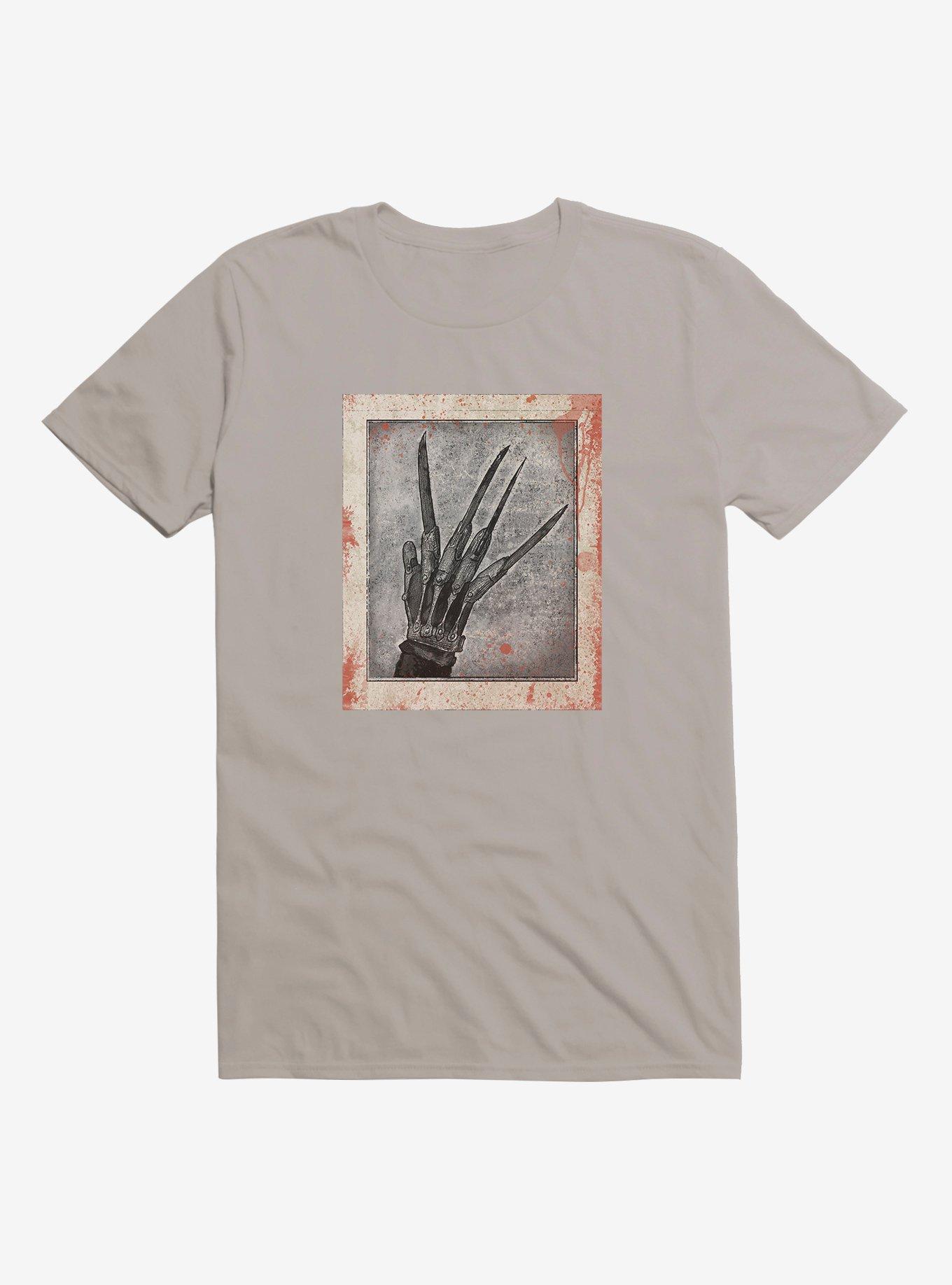 A Nightmare On Elm Street Freddy Hand T-Shirt, LIGHT GREY, hi-res