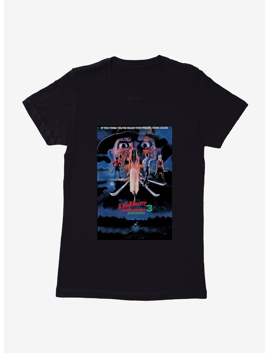 A Nightmare On Elm Street Three Womens T-Shirt, BLACK, hi-res