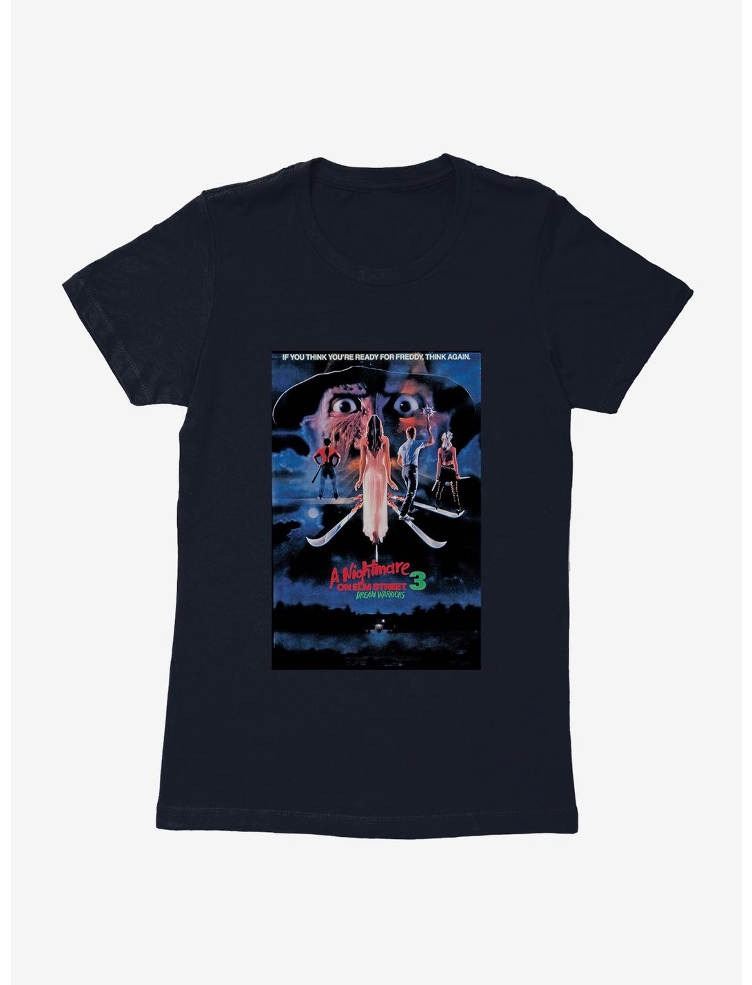 A Nightmare On Elm Street Three Womens T-Shirt, MIDNIGHT NAVY, hi-res