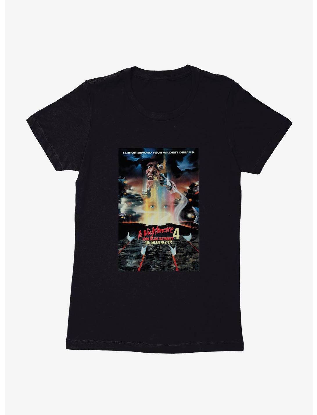 A Nightmare On Elm Street Four Womens T-Shirt, BLACK, hi-res