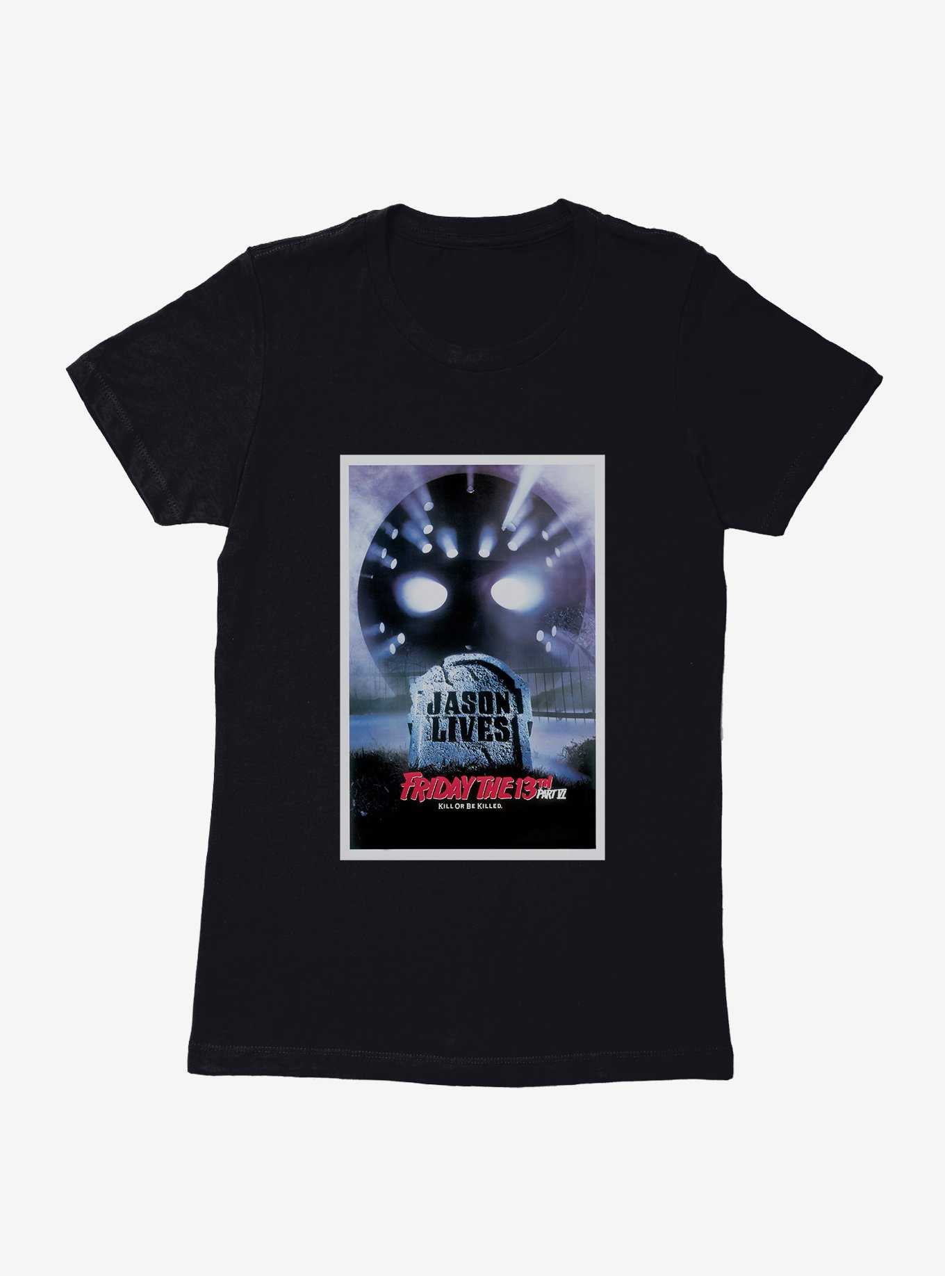 Friday The 13th Jason Lives Poster Womens T-Shirt, , hi-res