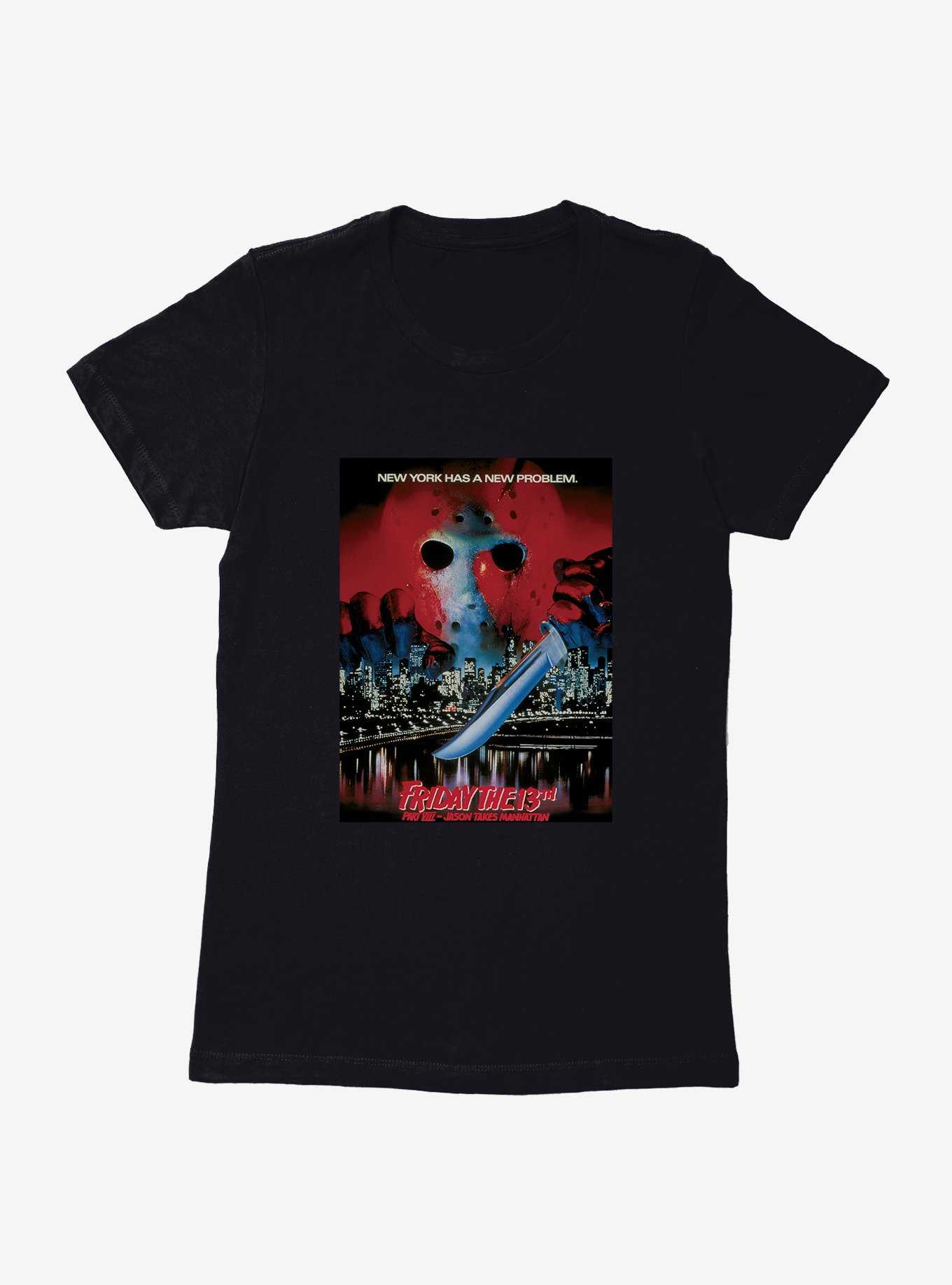 Friday The 13th Jason Takes Manhattan Womens T-Shirt, , hi-res