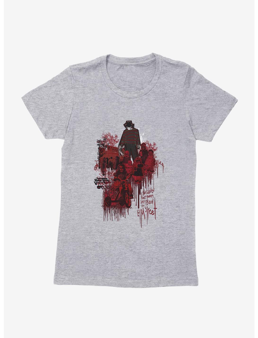 A Nightmare On Elm Street Bad Children Womens T-Shirt, HEATHER, hi-res