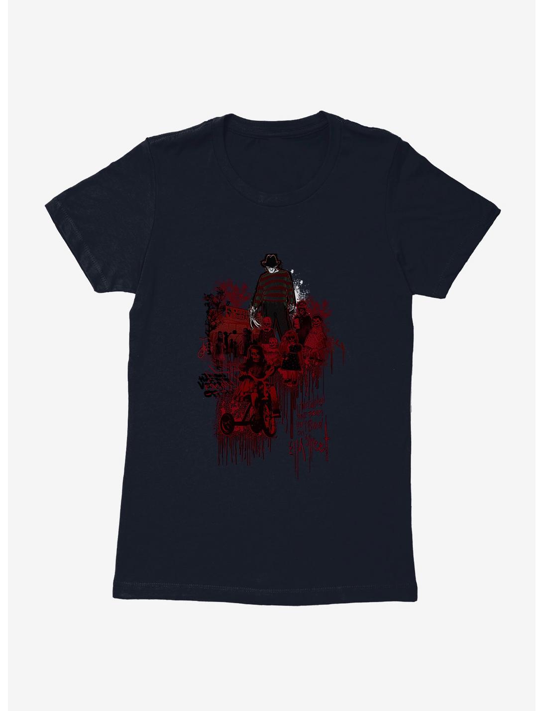 A Nightmare On Elm Street Bad Children Womens T-Shirt, MIDNIGHT NAVY, hi-res