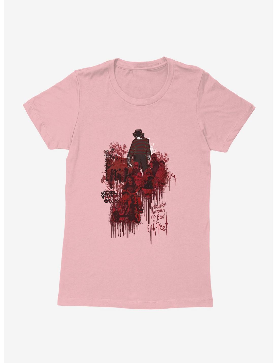 A Nightmare On Elm Street Bad Children Womens T-Shirt, LIGHT PINK, hi-res