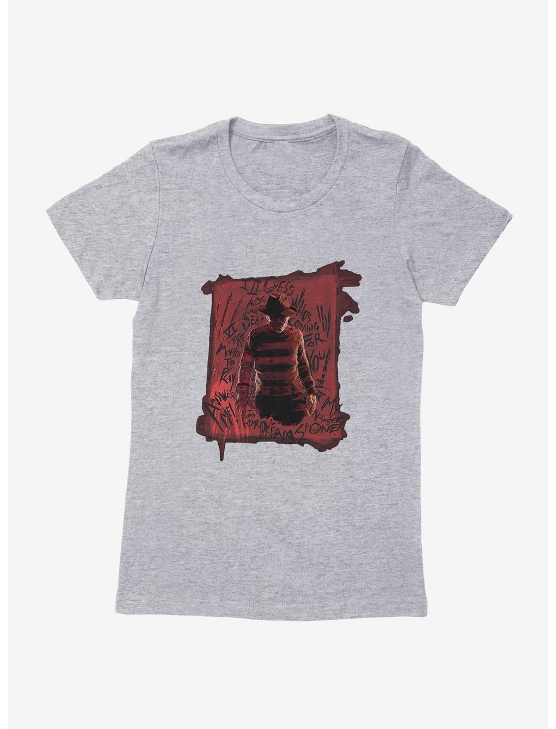 A Nightmare On Elm Street Freddy Kreuger Womens T-Shirt, HEATHER, hi-res