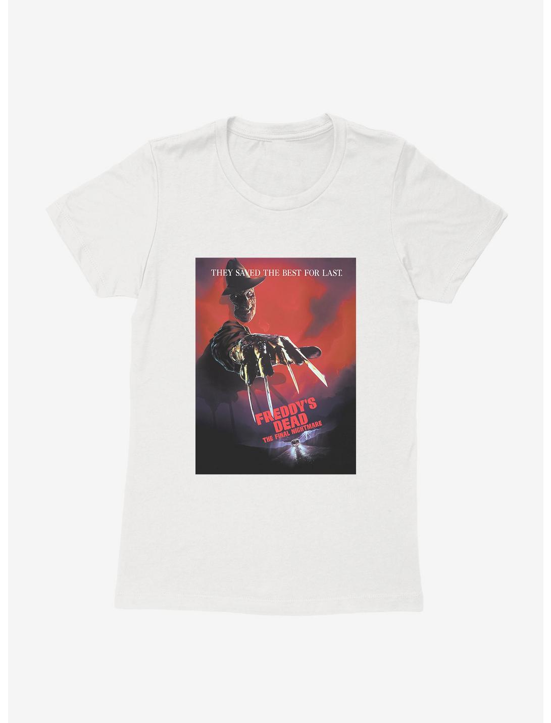 A Nightmare On Elm Street Freddys Dead Womens T-Shirt, WHITE, hi-res