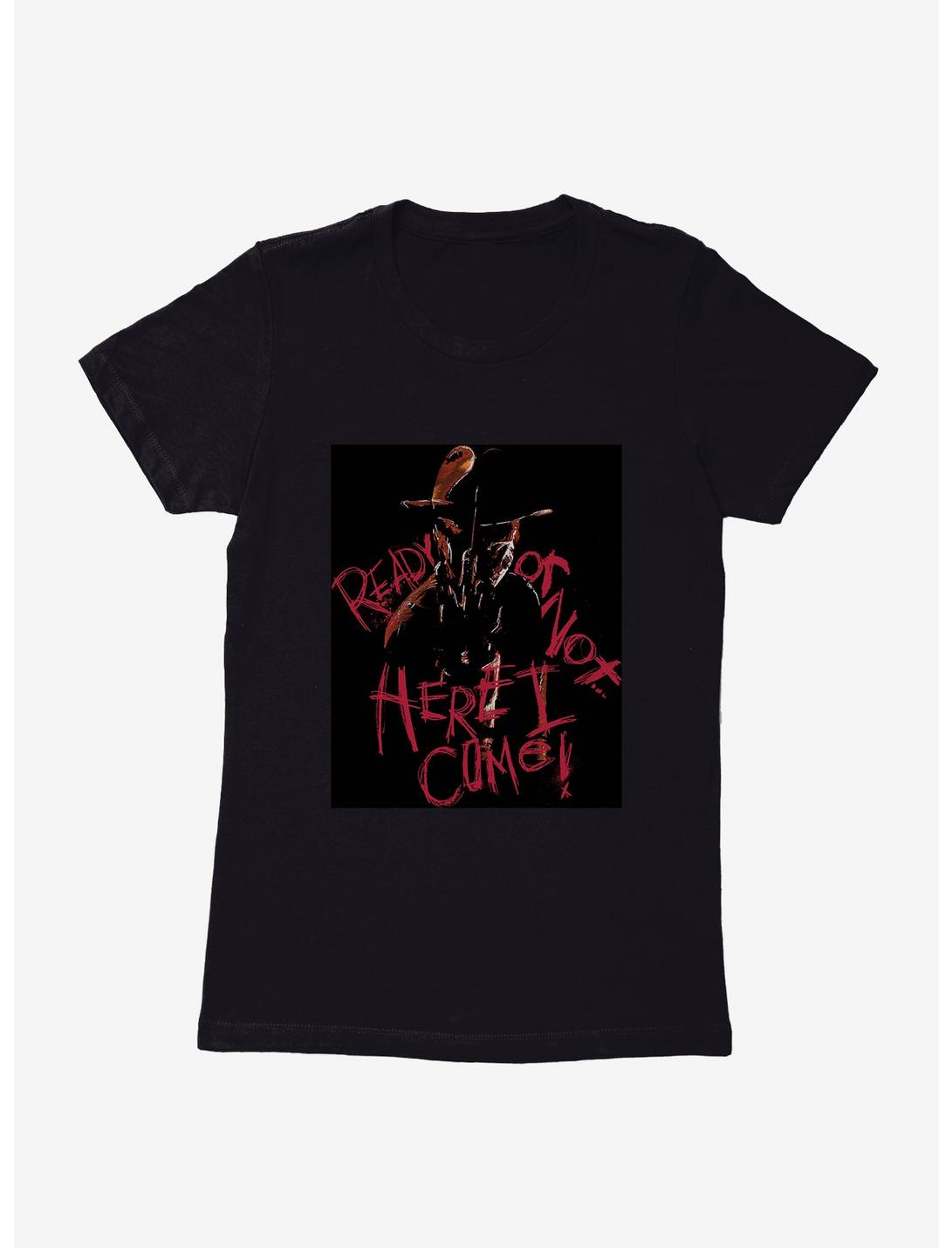 A Nightmare On Elm Street Ready Or Not Womens T-Shirt, BLACK, hi-res