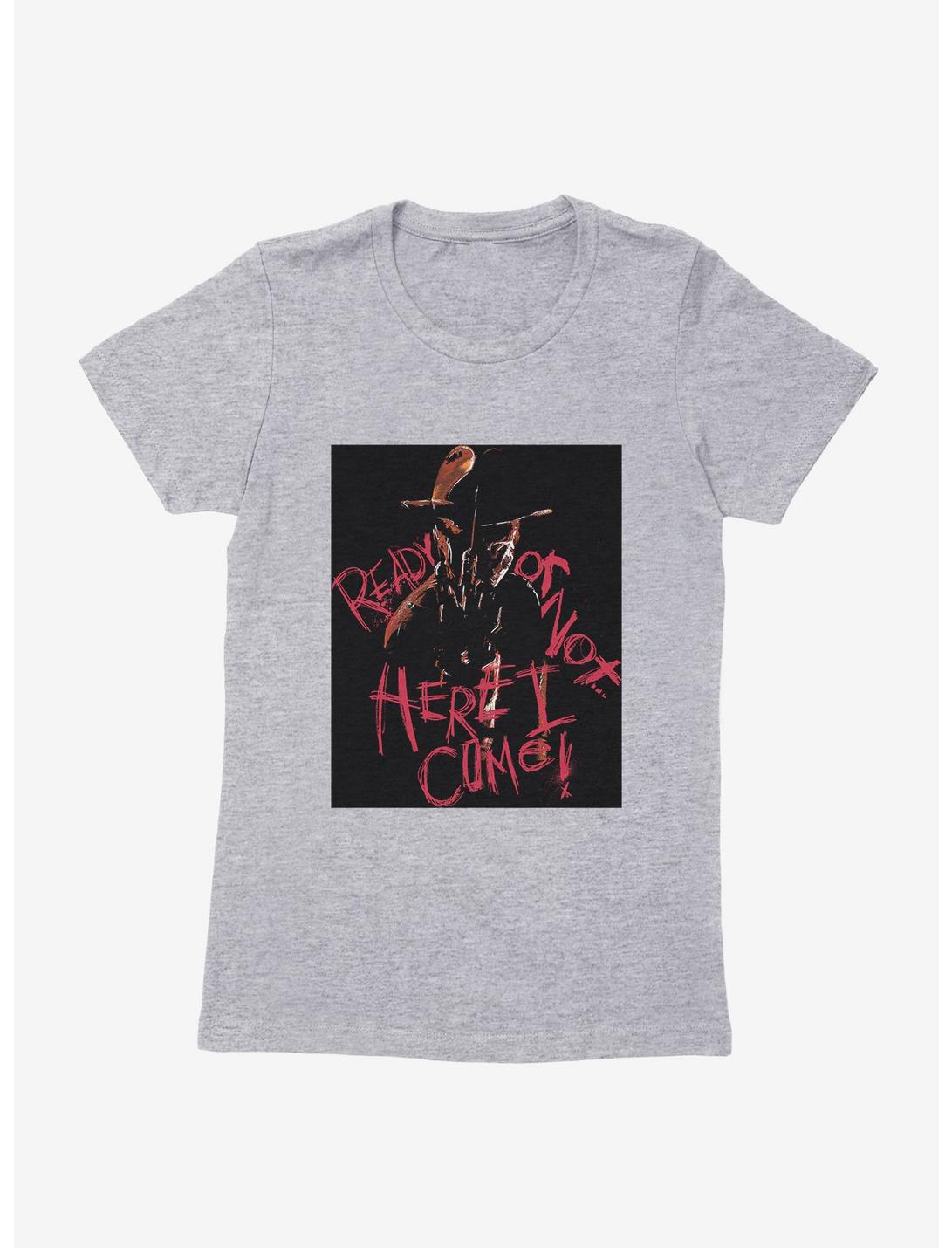 A Nightmare On Elm Street Ready Or Not Womens T-Shirt, HEATHER, hi-res