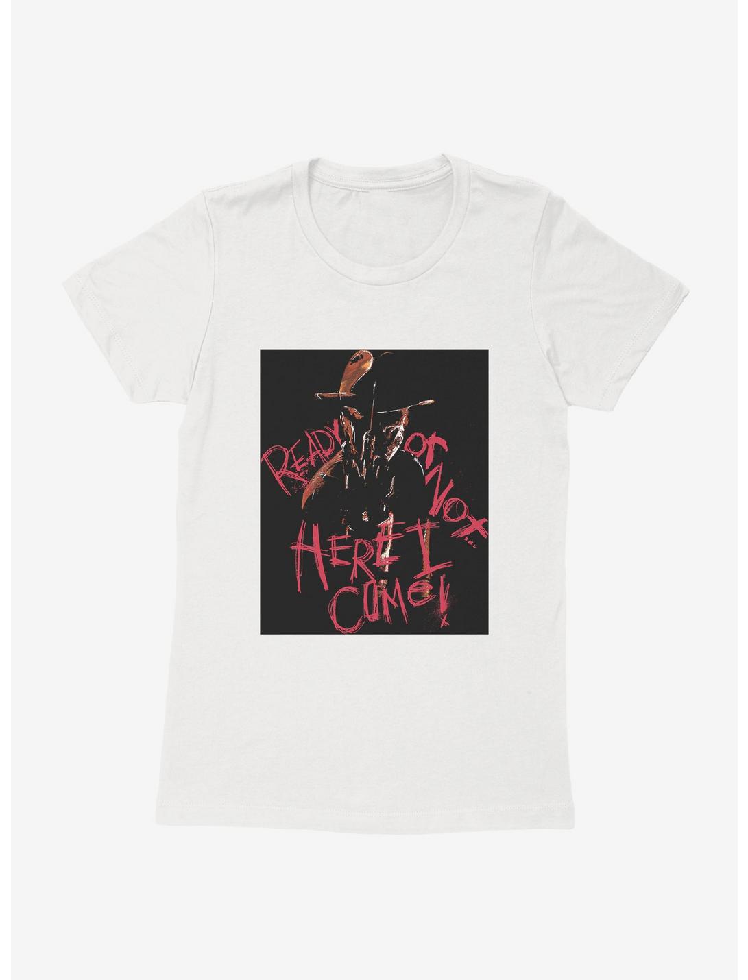 A Nightmare On Elm Street Ready Or Not Womens T-Shirt, WHITE, hi-res