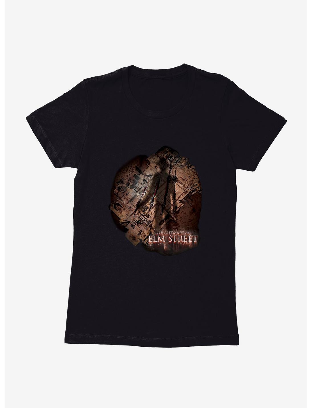 A Nightmare On Elm Street Shadows Womens T-Shirt, BLACK, hi-res