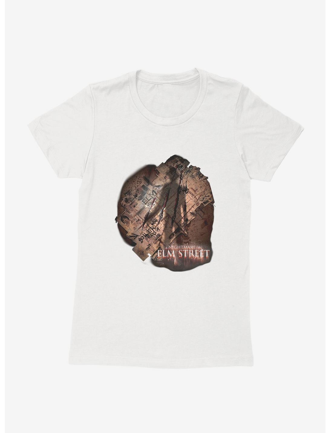 A Nightmare On Elm Street Shadows Womens T-Shirt, WHITE, hi-res