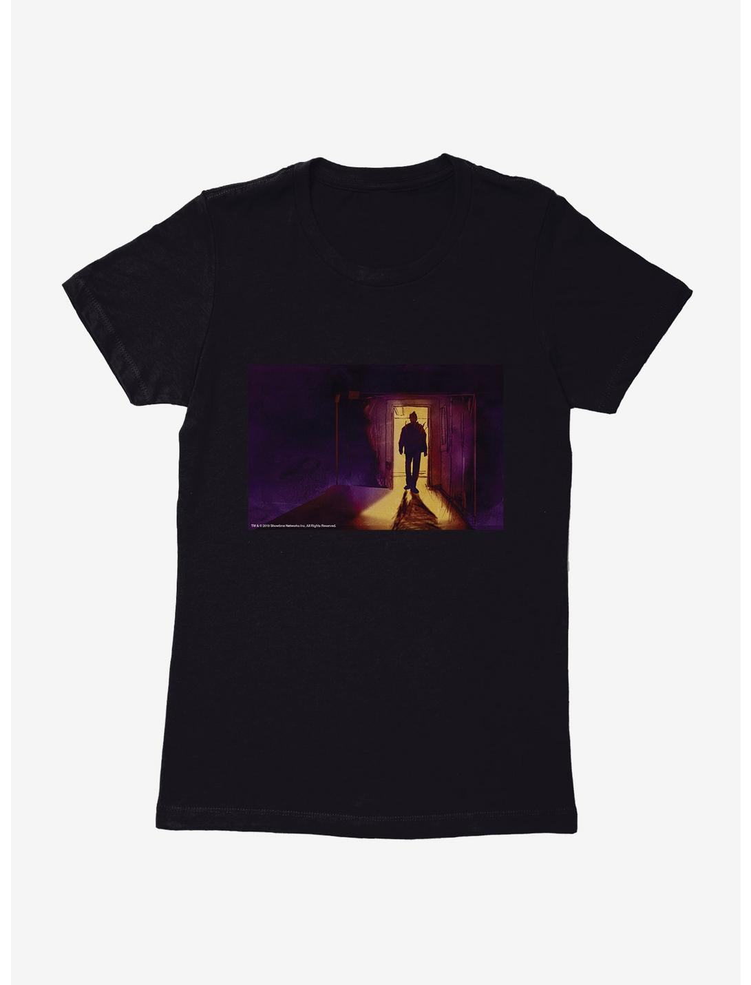 Dexter Shadow Womens T-Shirt, BLACK, hi-res