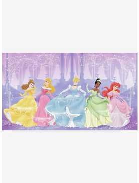 Disney Princesses Dancing Chair Rail Prepasted Mural, , hi-res
